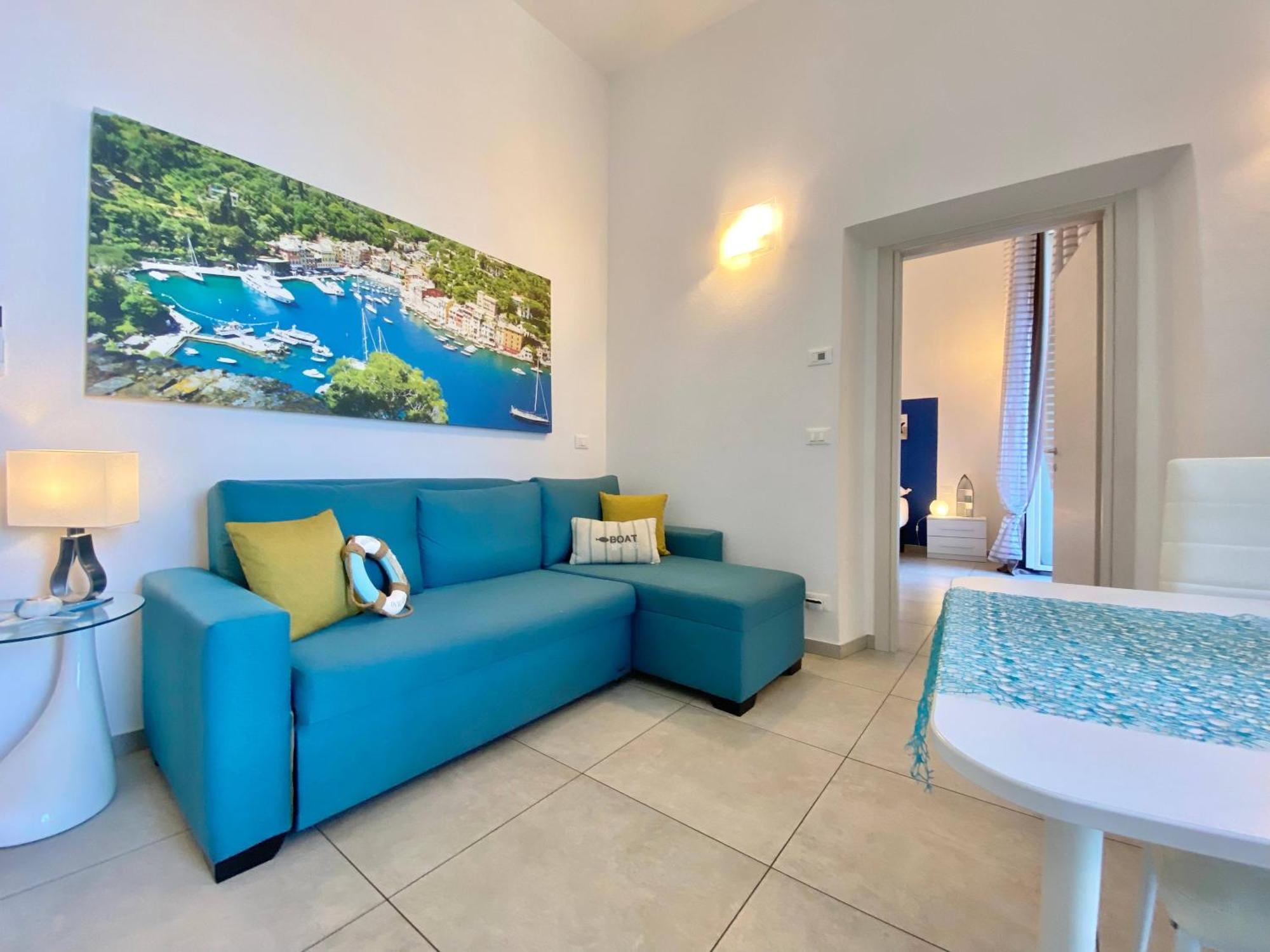 Alla Casa Rosa Al Mare- Centrale A Di Fronte Al Mare- Emozionante- Garage Privato Gratuito A 800 Mt- Aria Condizionata-Wifi Apartment Rapallo Exterior foto